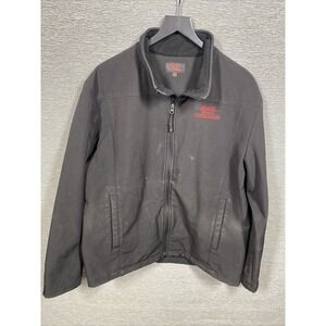 Coca Cola Bottling Co. Consolidated Embroidered Logo Fleece Jacket Size L